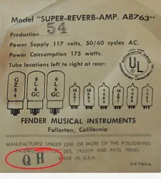 Fender Amp Sticker