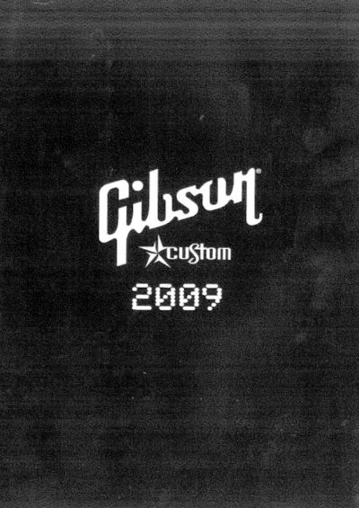 Gibson Catalog 2009