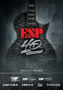 ESP Catalog 2015 Guitars