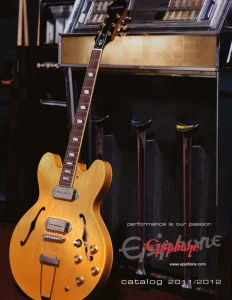 Epiphone Catalog 2011 12 Guitars