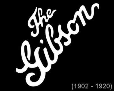 Gibson logo 1902-1920