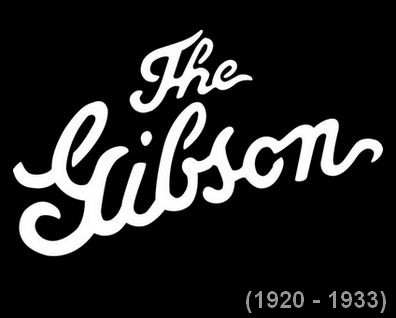 Gibson logo 1920-1933