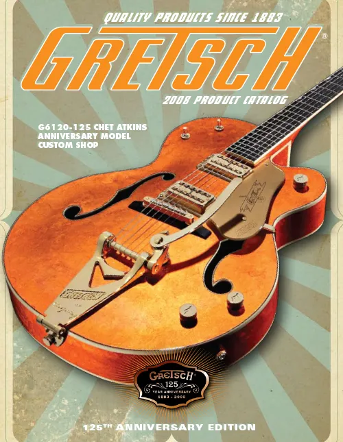 Gretsch Catalog 2008