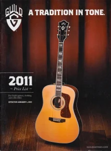 Guild 2011 Catalog Guitars