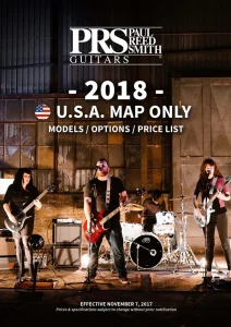 PRS Catalog 2018 Guitars