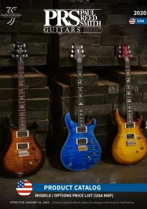 PRS Catalog 2020 Guitars