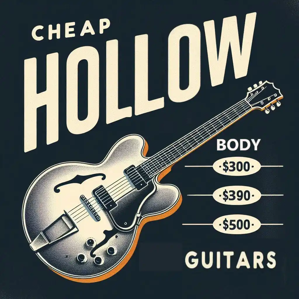 Cheap Hollow Body Guitars Under $500