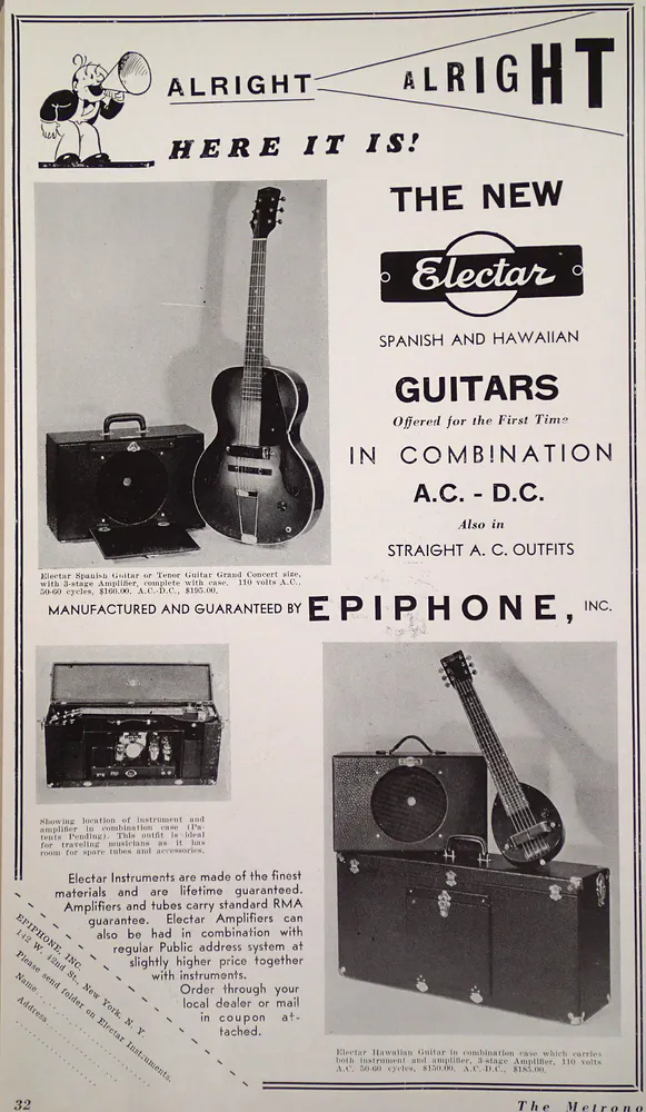 Epiphone Catalog 1935