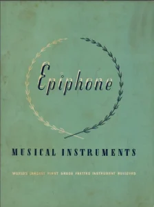 Epiphone Catalog 1942
