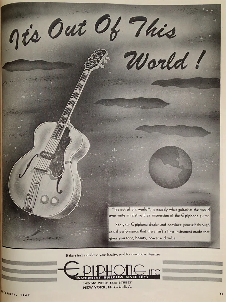 Epiphone Catalog 1947