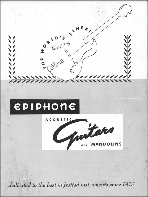 Epiphone Catalog 1949