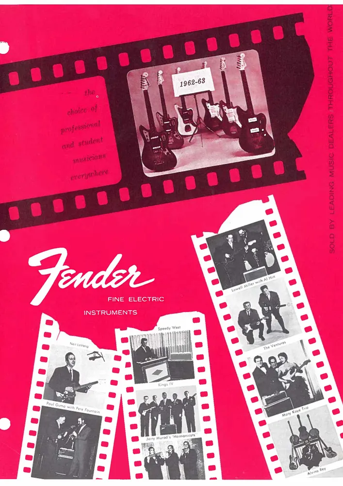 Fender Catalog 1962-1963