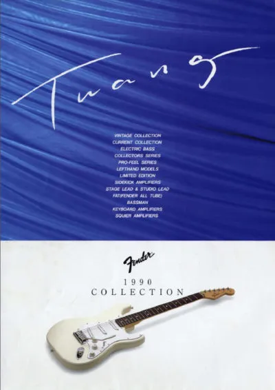 Fender Catalog 1990