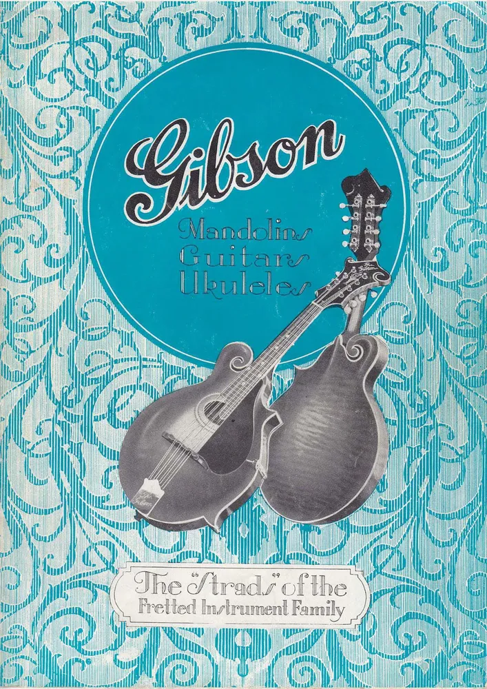 Gibson Catalog 1928