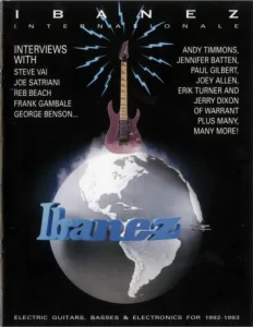 Ibanez Catalog 1992