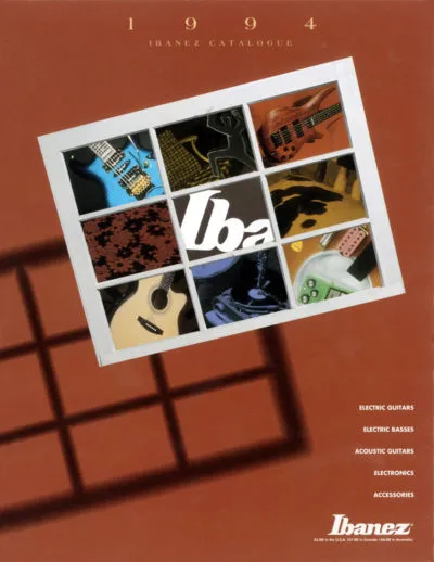 Ibanez Catalog 1994