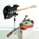 Custom Railway Stratocaster Diorama Guitar