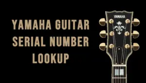 Yamaha Guitar Serial Number