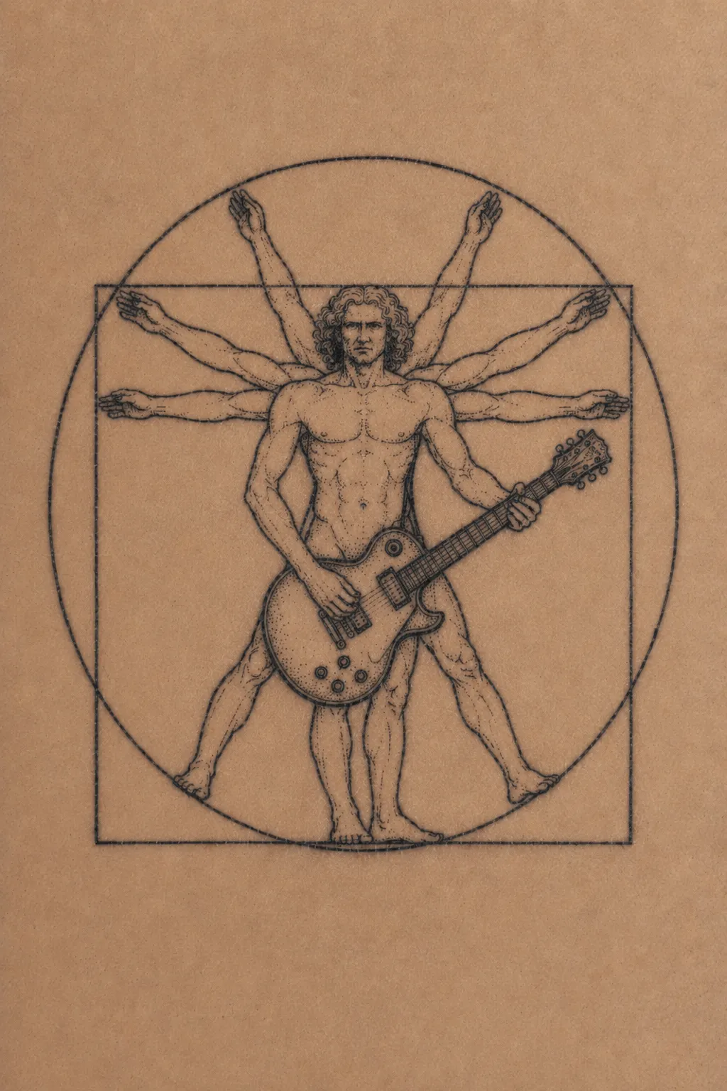 electric guitar tattoo 02