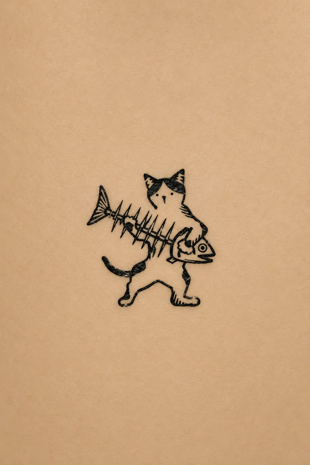 small guitar tattoo 01