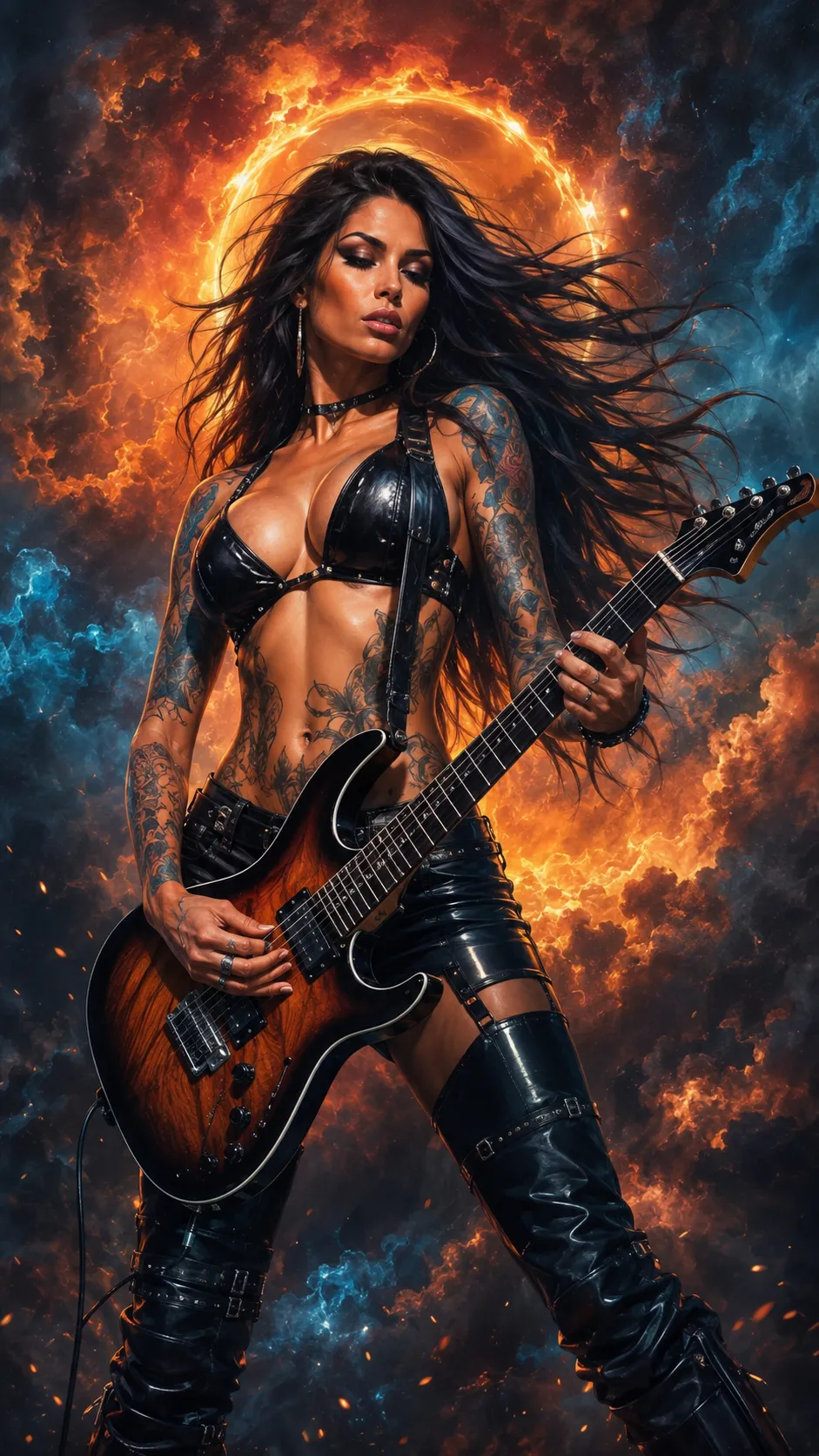 female rock guitarist 10