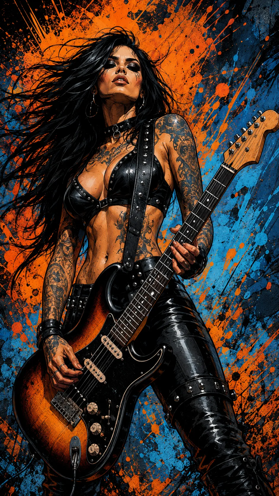 female rock guitarist 2