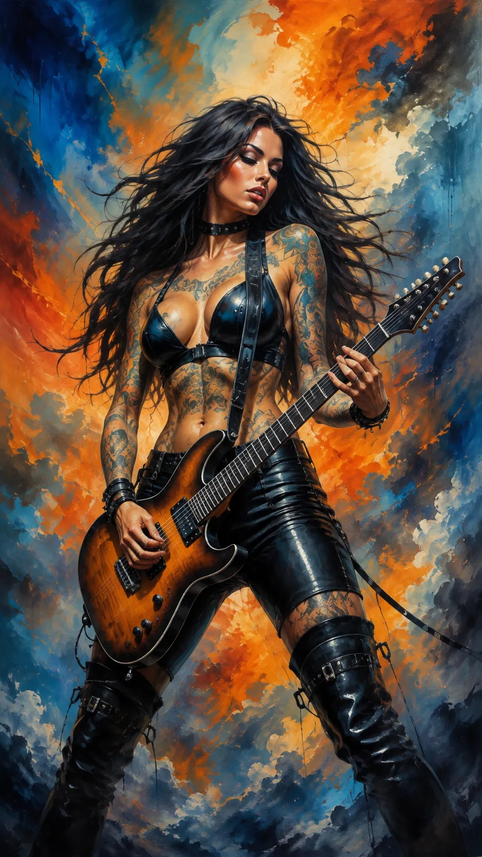 female rock guitarist 5