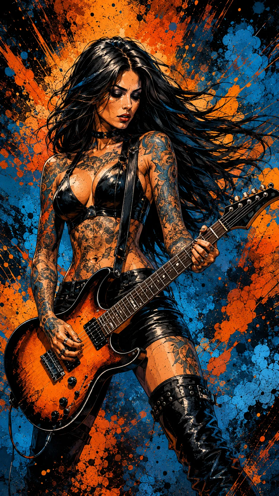 female rock guitarist 8