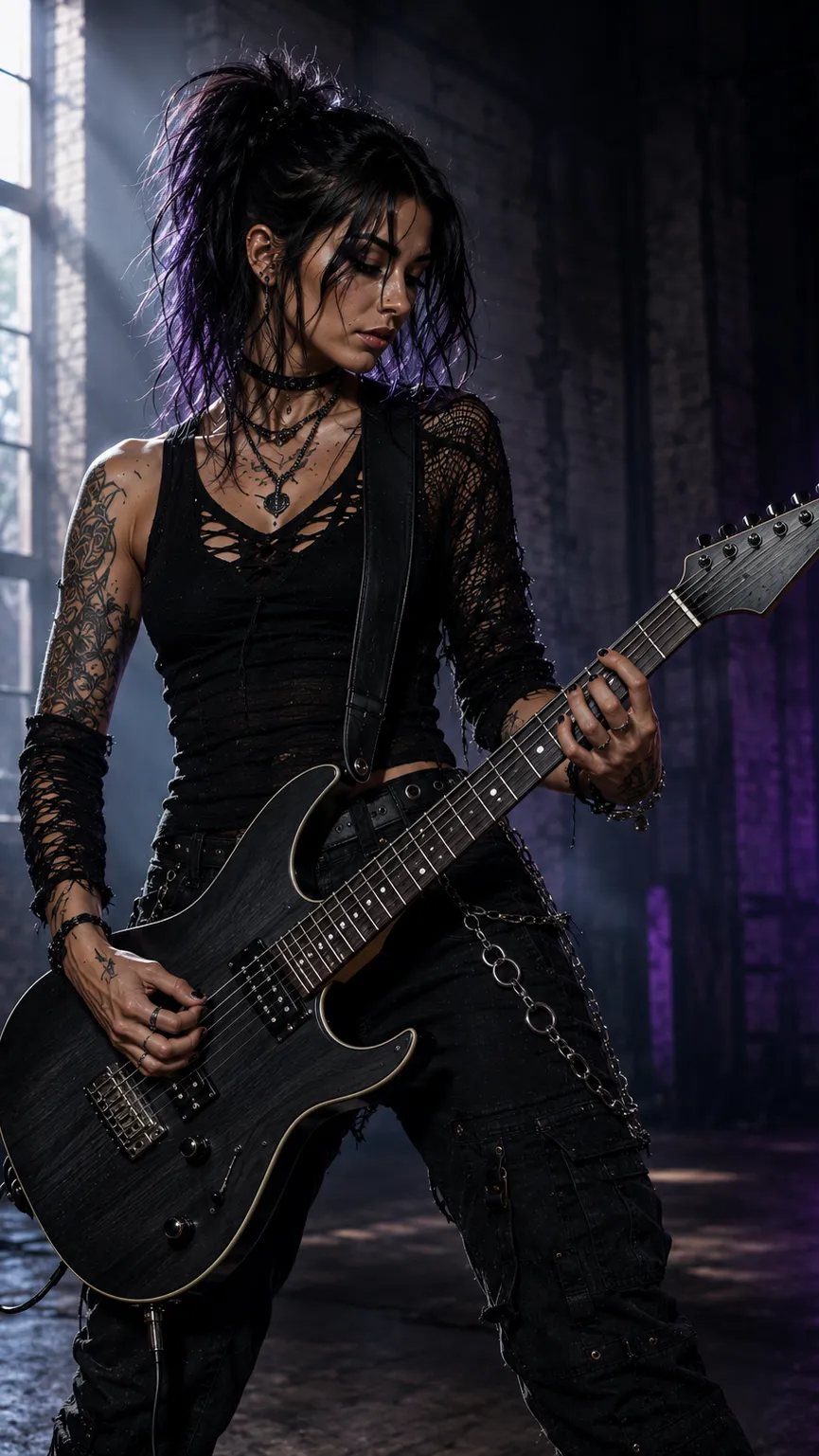 02 gothic guitar girl 2