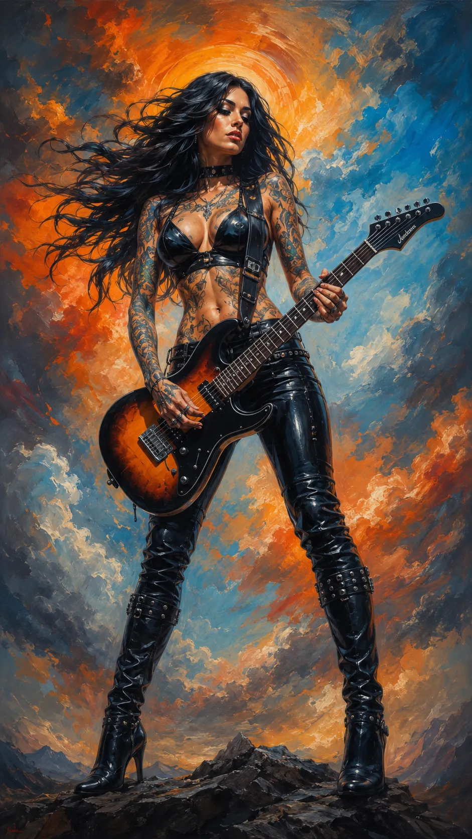 36 female rock guitarist 6